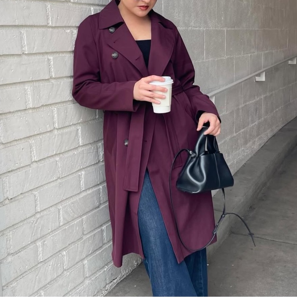 Everlane Deep Burgundy Jacket